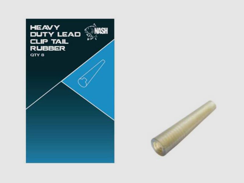 Nash Heavy Duty Lead Clip Tail Rubbers