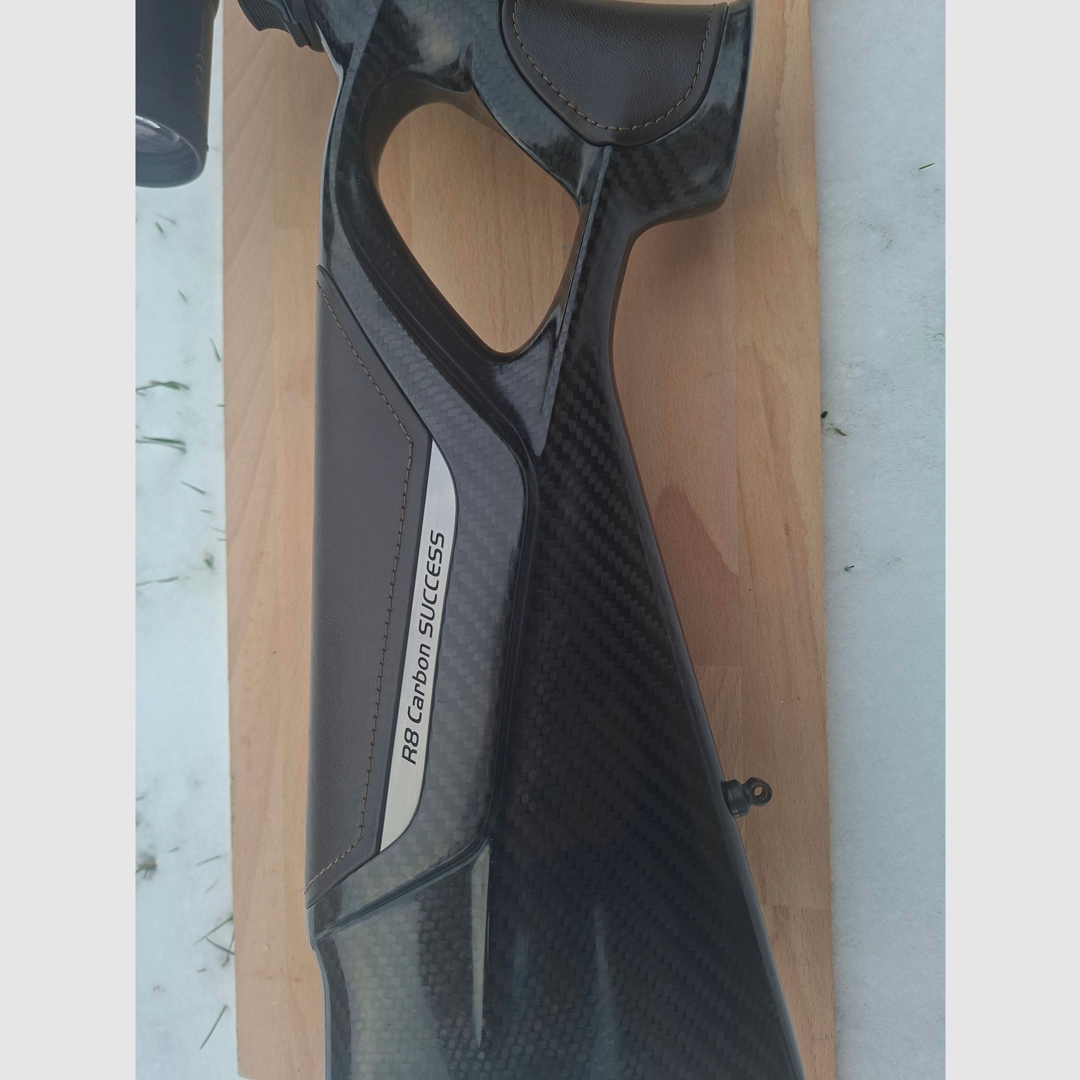 Blaser R8 Carbon Success Schaft LINKS mit Ledereinlagen, Top Zustand