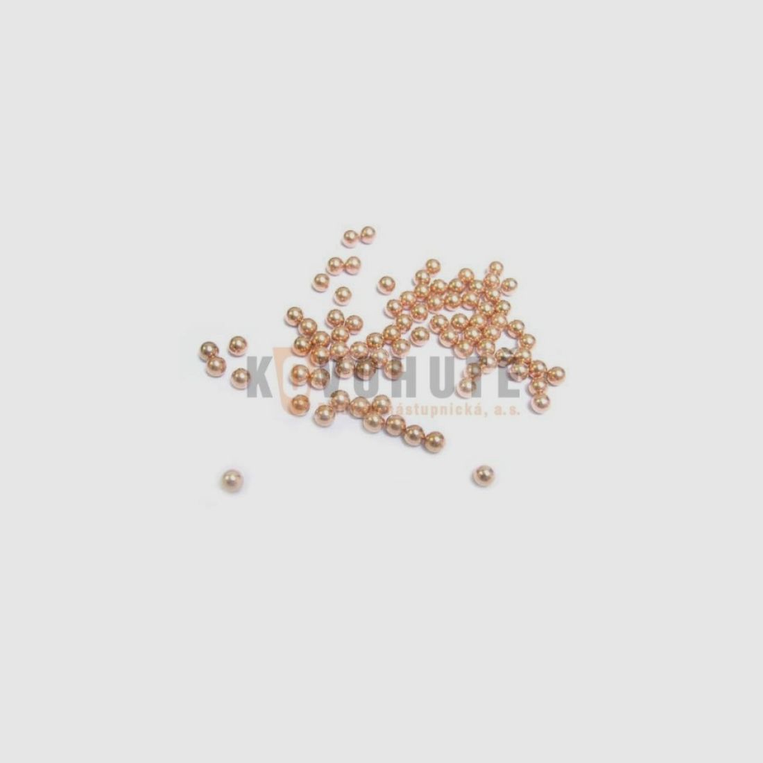 Śrut czeski kulka ołowiana mosiądzowana BB kal. 4,46 mm 500 sztuk