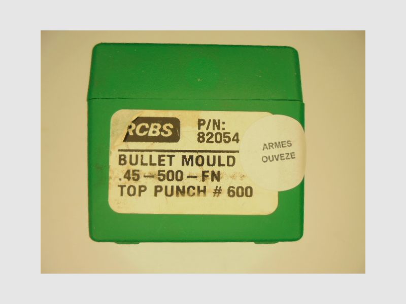 MOULE RCBS KALIBER 45 FN 500 GRAIN, Bild 1 von 3