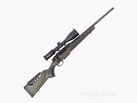 Brenner Brenner BR20 Polymer Zielony Zestaw 1 z lunetą Falke