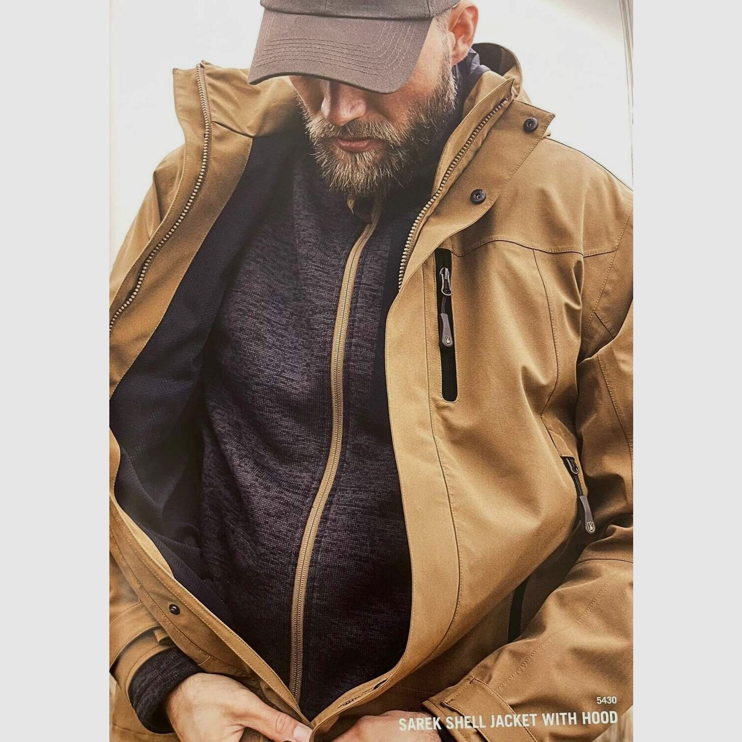 Deerhunter – Sarek Shell-jakke – Men – Butternut, billede 3 af 4