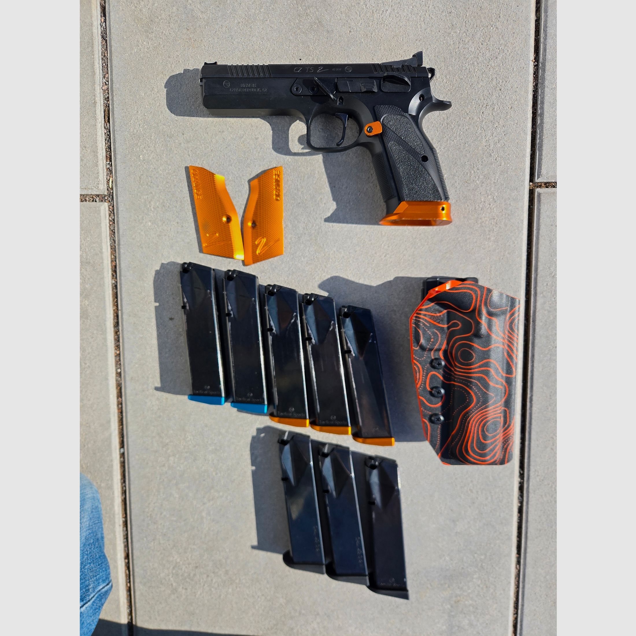 CZ TS2 Orange .40 S&W
