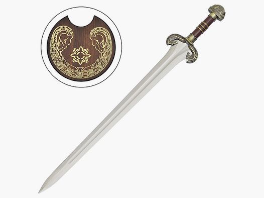 Miecz Eowyn w tym uchwyt na ścianę