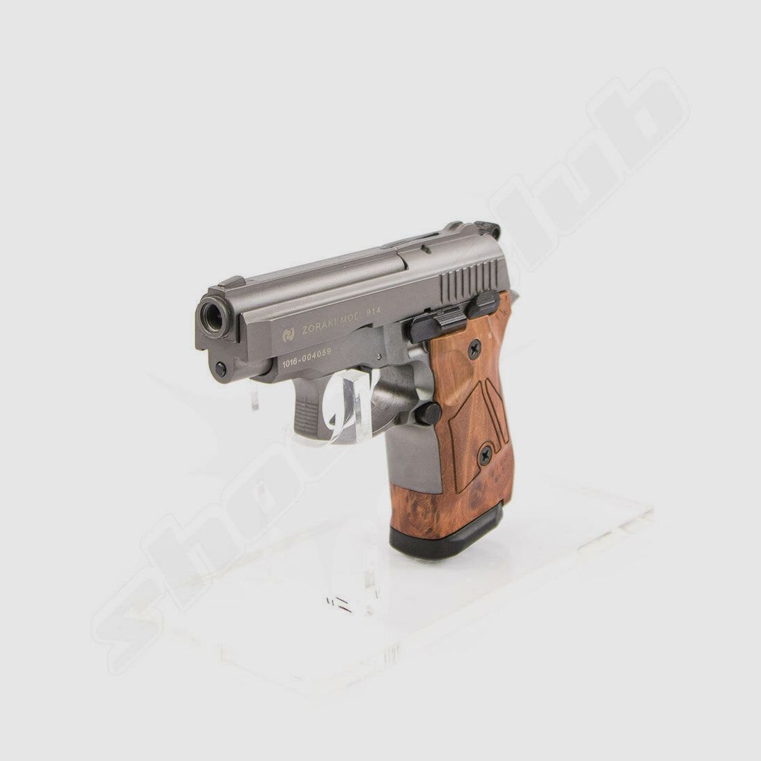Zoraki 914-P schreckschusspistool Titan/houtlook 9mm + munitie