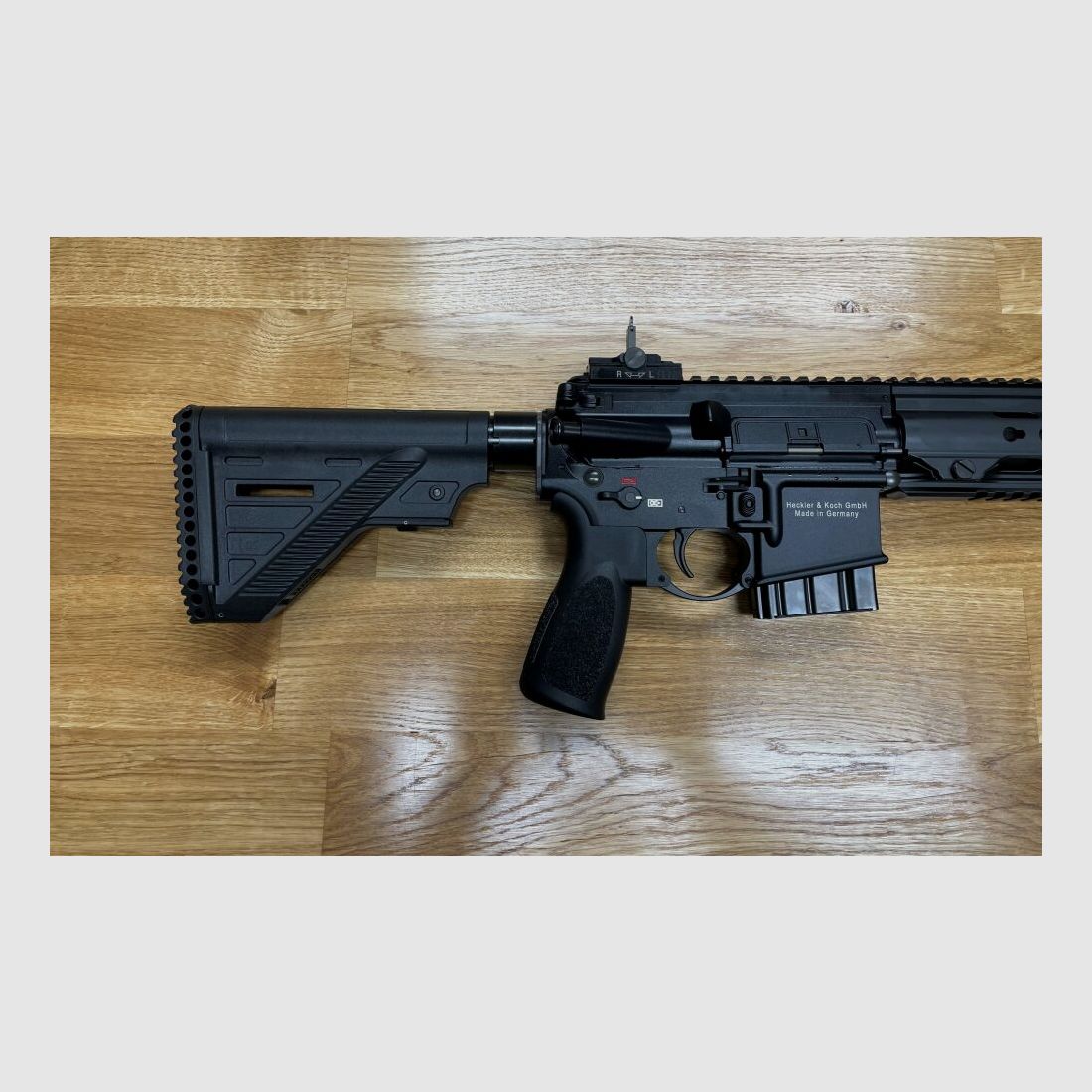 Heckler & Koch MR223 A3 Slim-Line 16,5" cañón - rifle semiautomático .223Rem guardamanos largo - color negro - aprobado deportivamente! - versión civil H&K 416