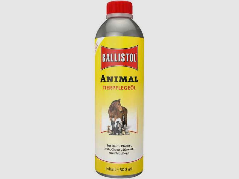 Tier-Pflegeöl Ballistol Animal - sanfte Tierpflege 500 ml