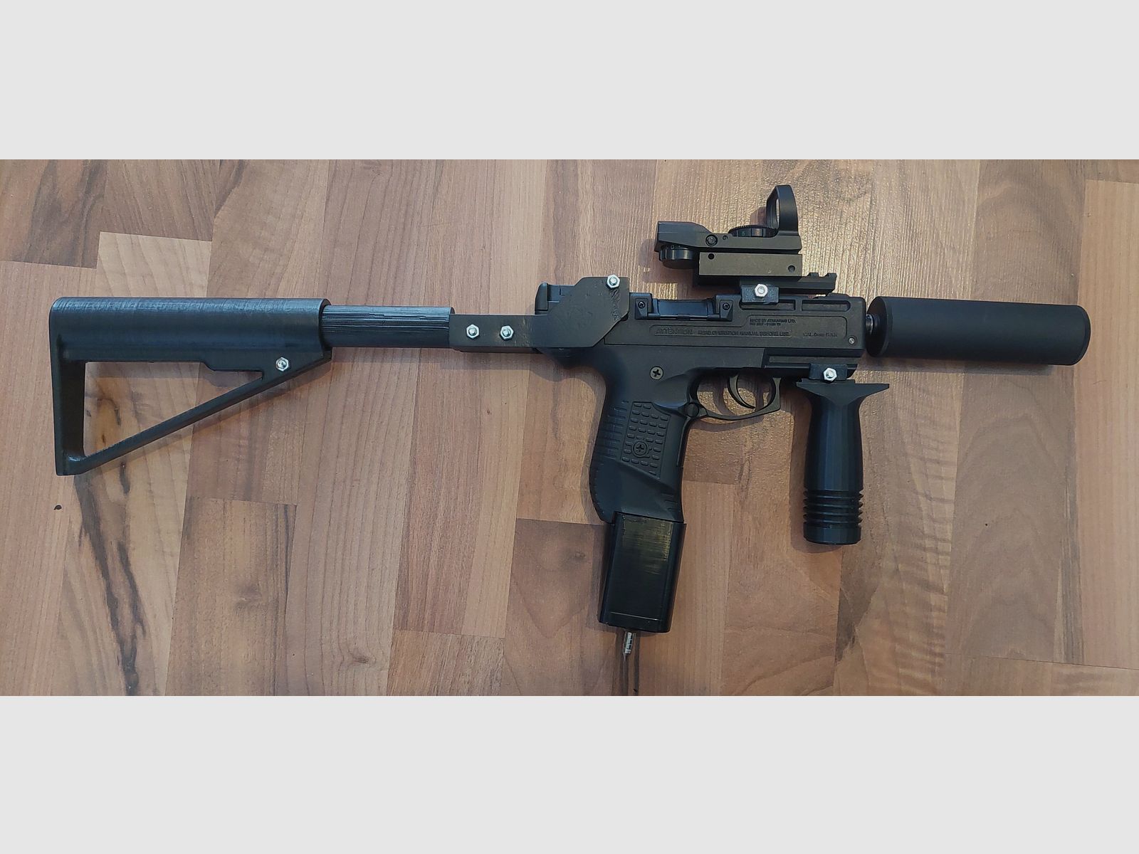 ZORAKI 925 mit MP-Umbau-Kit 9 mm P.A.K. (PTB 1005) Schreckschuss keine Walther Glock HW94 Colt