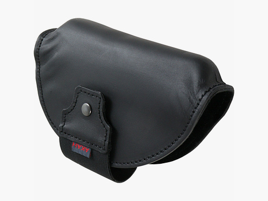 AKAH Schaftrückenerhöhung Leder​ schwarz Schaftbacken