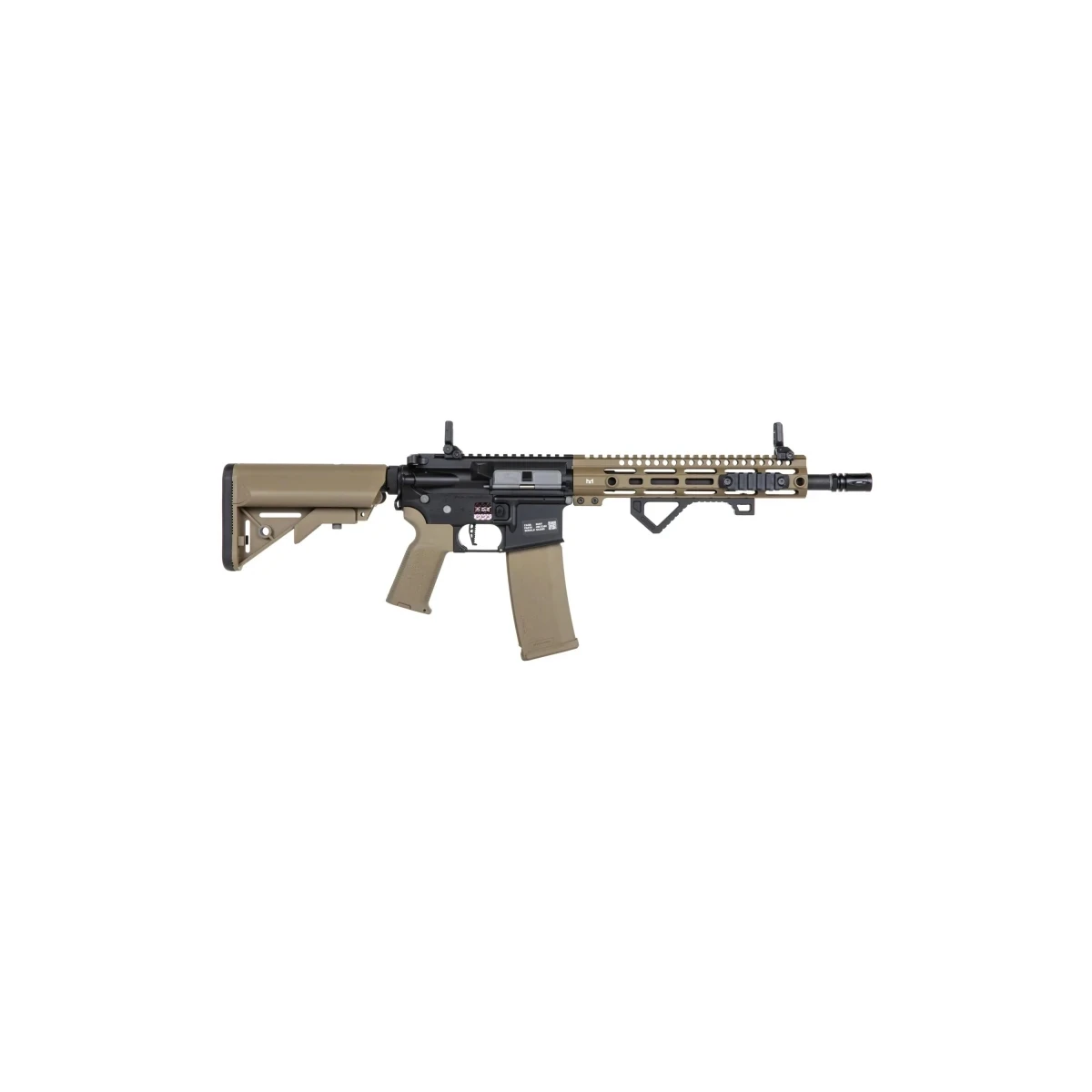 SA M4 Carbine M-LOK (SA-P20 PRIME™ Aster II ETU BLDC™) Softair Gewehr Frei ab 18 – Schwarz/Tan -F-