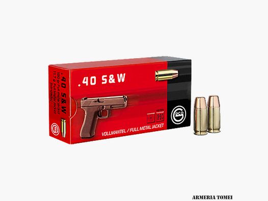GECO – .40 S&W FULL METAL JACKET – TRONCO CONICA