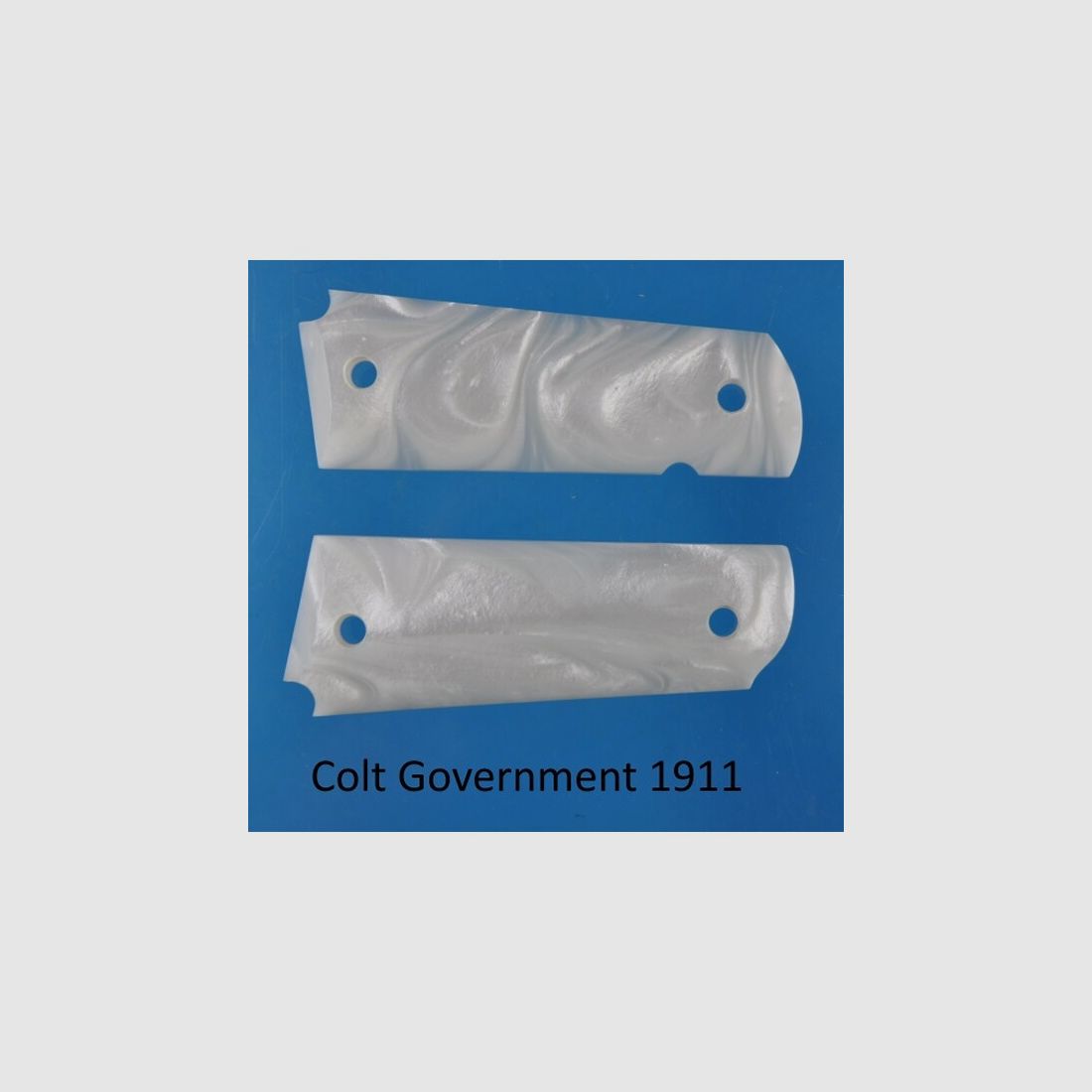 HOGUE Griffschalen aus synthetischem Perlmutt für Pistole Colt 1911A1 Government
