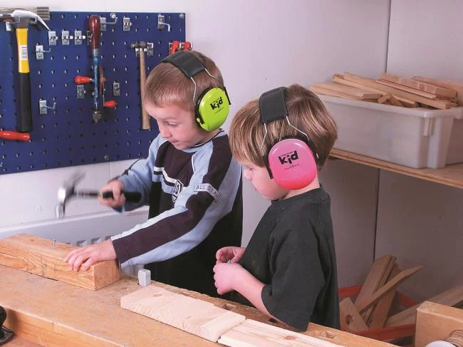 Słuchawki Peltor KID, zielone ochronniki słuchu, zdjęcie 4 z 4
