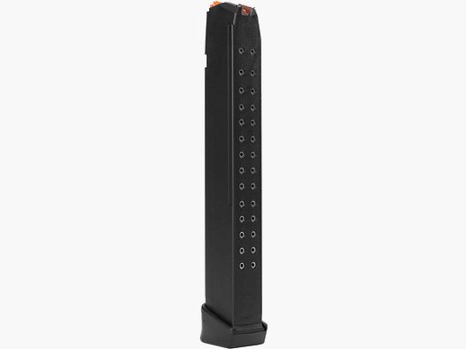 Caricatore Glock 33 colpi – 9x19mm (inserto arancione)