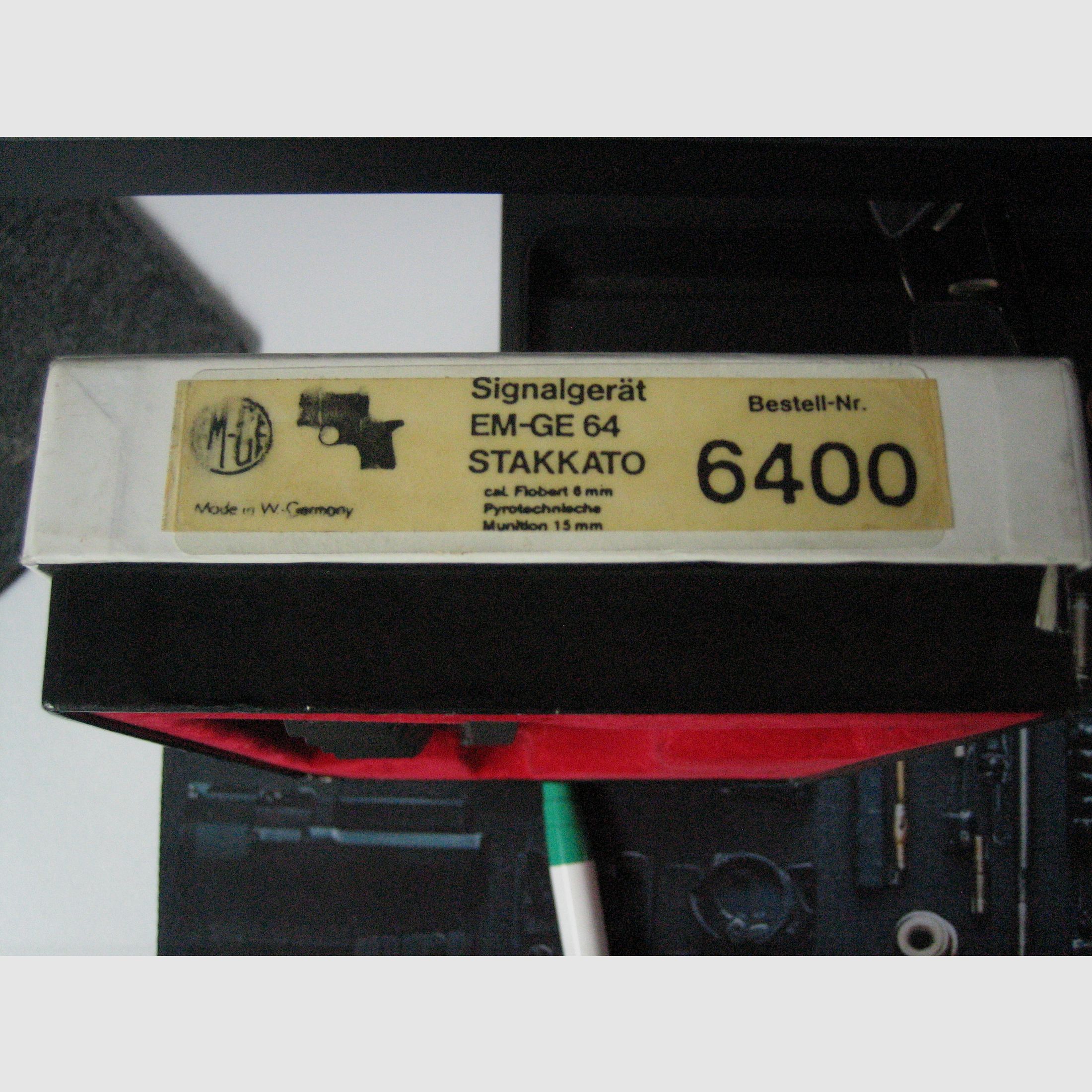 Pistola a salve EM-GE 64 Stakkato 6mm NUOVO NUOVO NUOVO molto raro