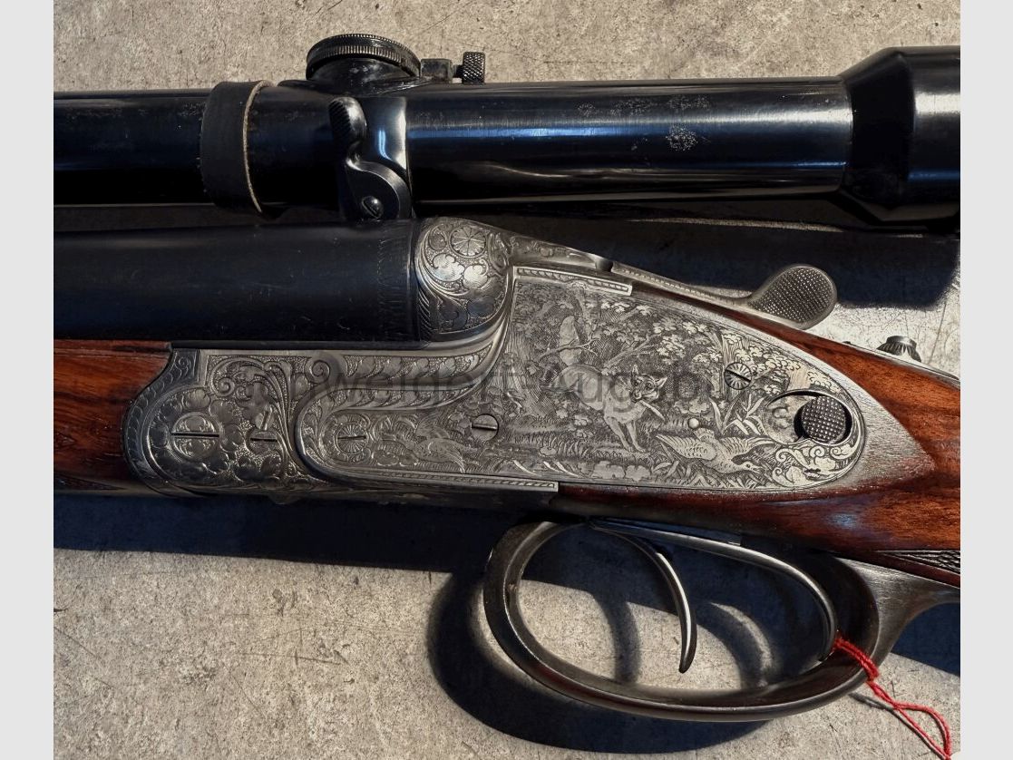 Krieghoff Seitenschloss Drilling 8x57JR;12/70