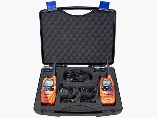 Midland G7 Pro case set with headsets