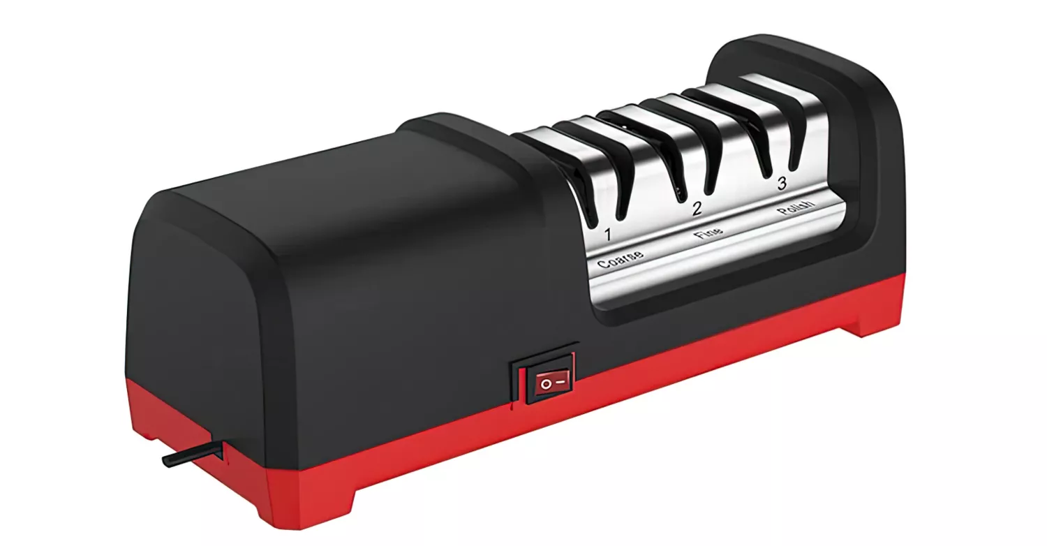 Taidea TG2101 Afilador eléctrico de cuchillos de diamante, 3 etapas