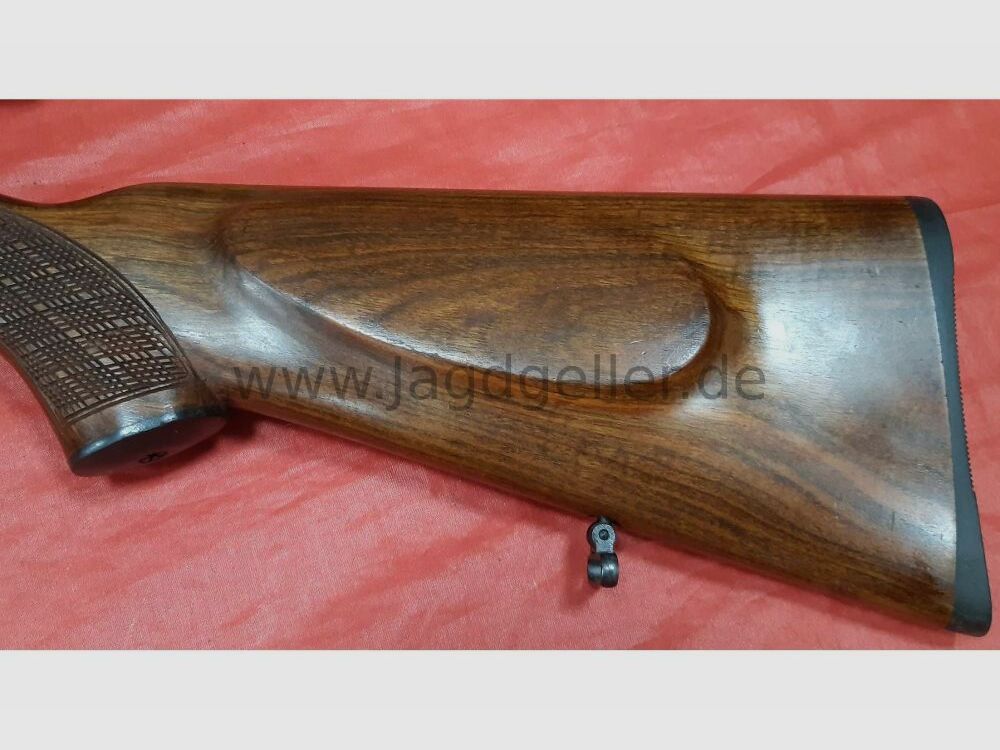 Escopeta de dos cañones Brünner Mod. 502.3 cal. 7x65R y 12/70 con 6x42 Frankonia- 12/70;7x65R