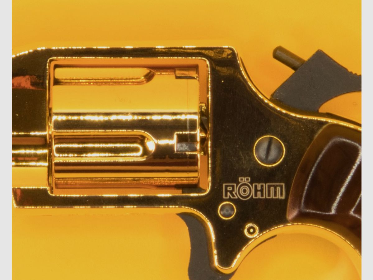 Röhm Little Joe Schreckschußrevolver Kaliber 6mm Flobert Gold Edition