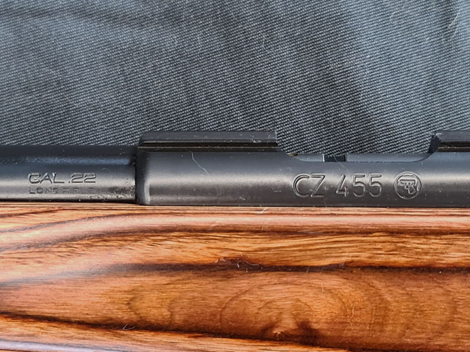 Repeater rifle CZ 455 Varmint Thumbhole .22lr muzzle thread