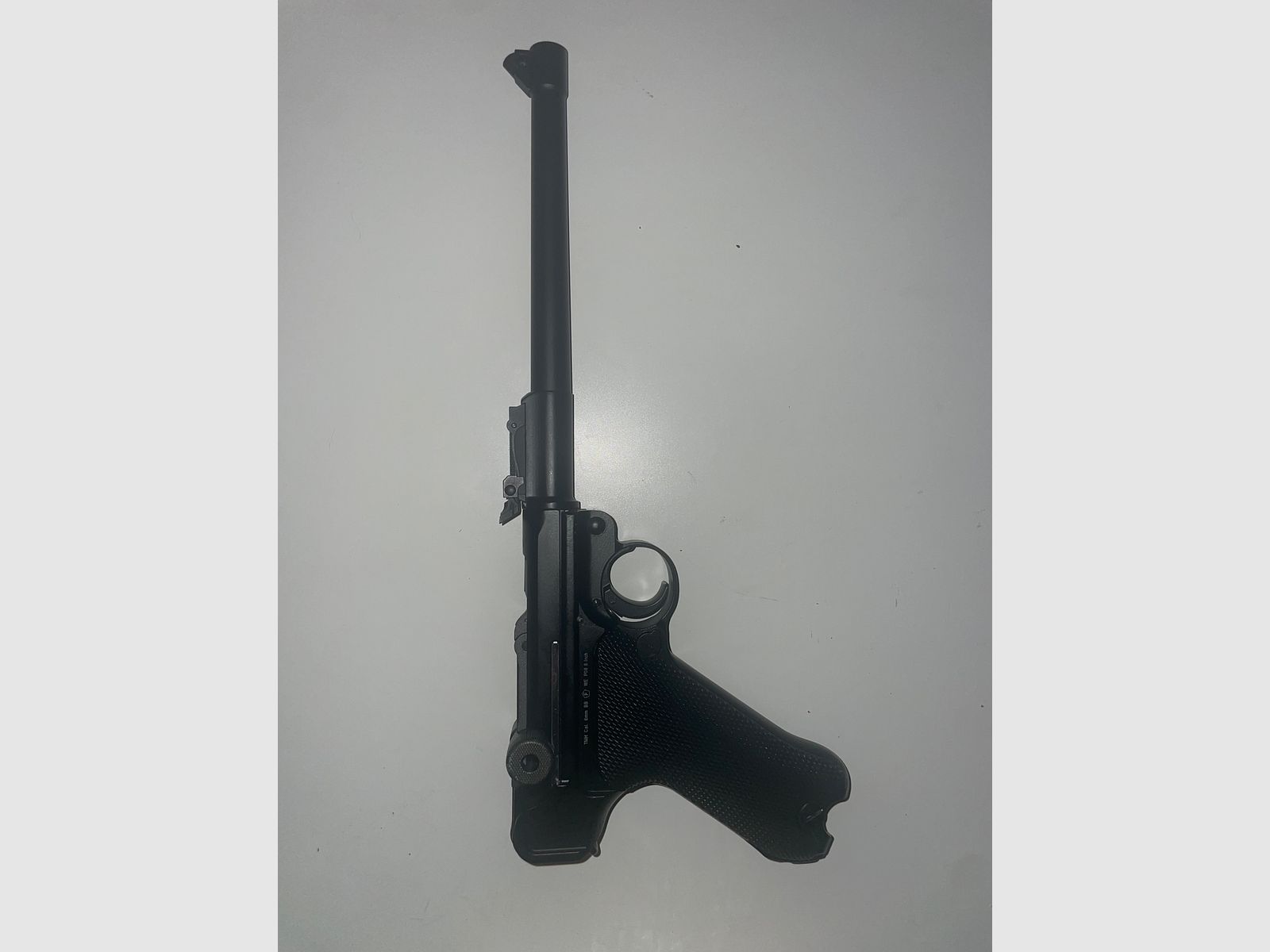 P08 GBB von WE, Drum Mag, Nuprol premium Rot Gas 