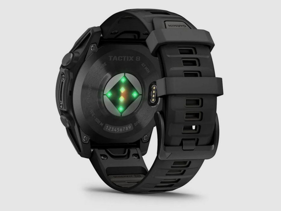 Garmin Smartwatch Tactix 8, 47mm Amoled Sapphire black titanium, image 7 of 10