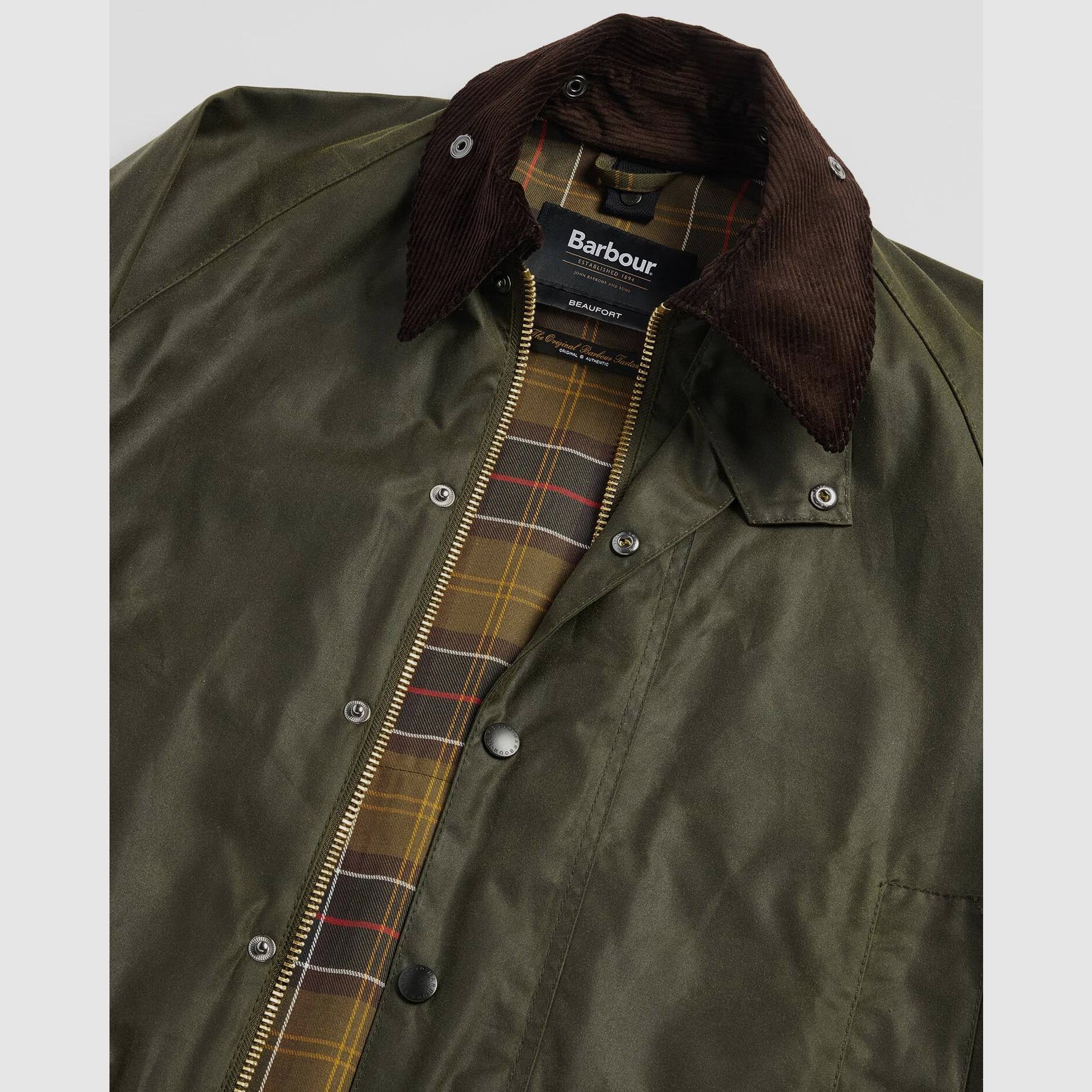 Barbour Wachsjacke Beaufort archive olive