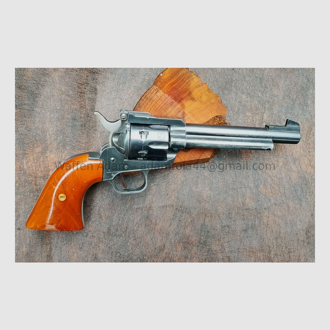 H. Schmidt F in the five-point SAA revolver, H. Schmidt, model 21, 4mmRF long