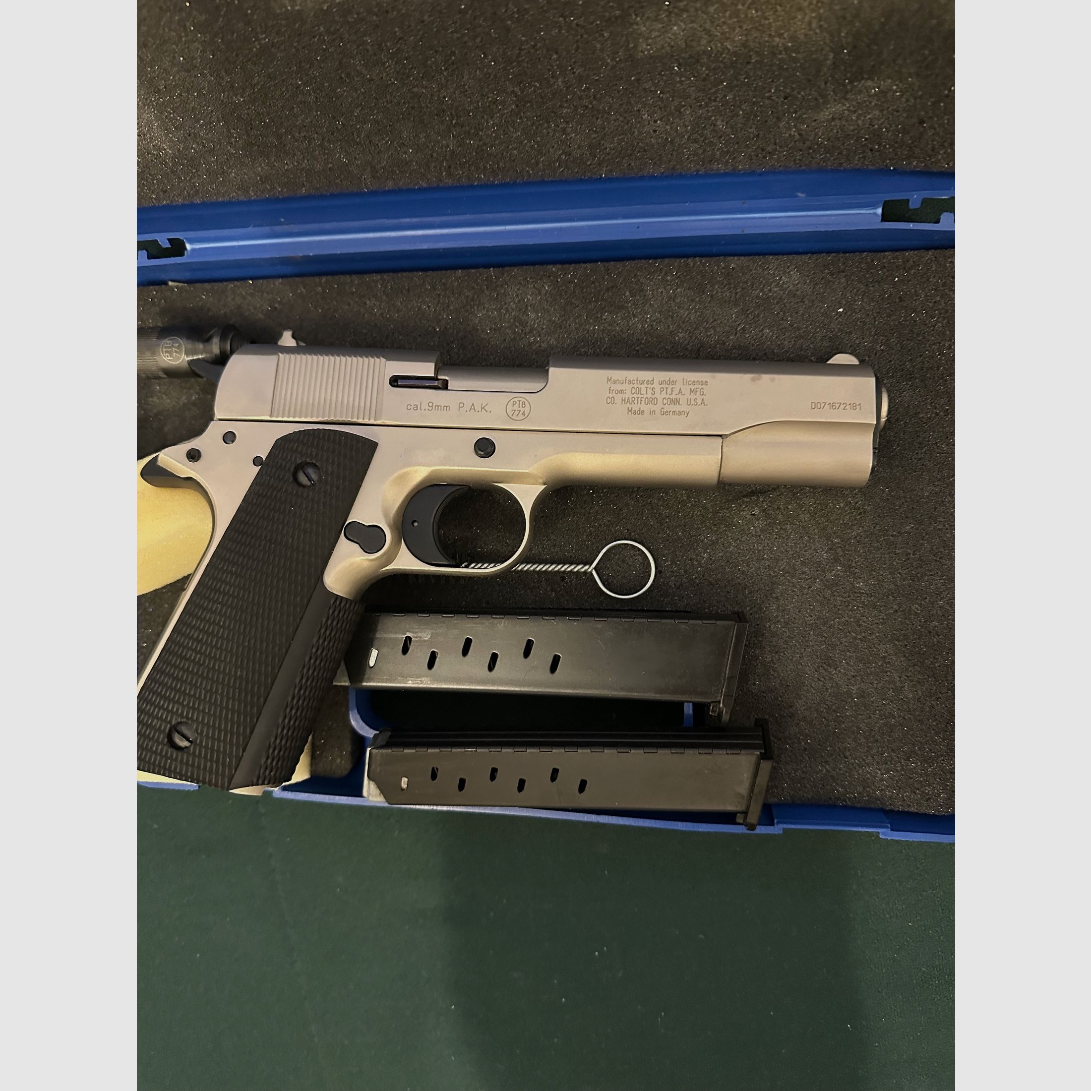 Umarex Colt Government 1911 A1 vernickelt