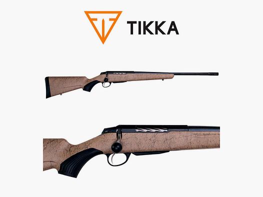 Tikka T3x LITE ROUGHTECH ,tutti i vantaggi e le prestazioni del modello T3x Lite abbinati a una calciatura Roughtech.