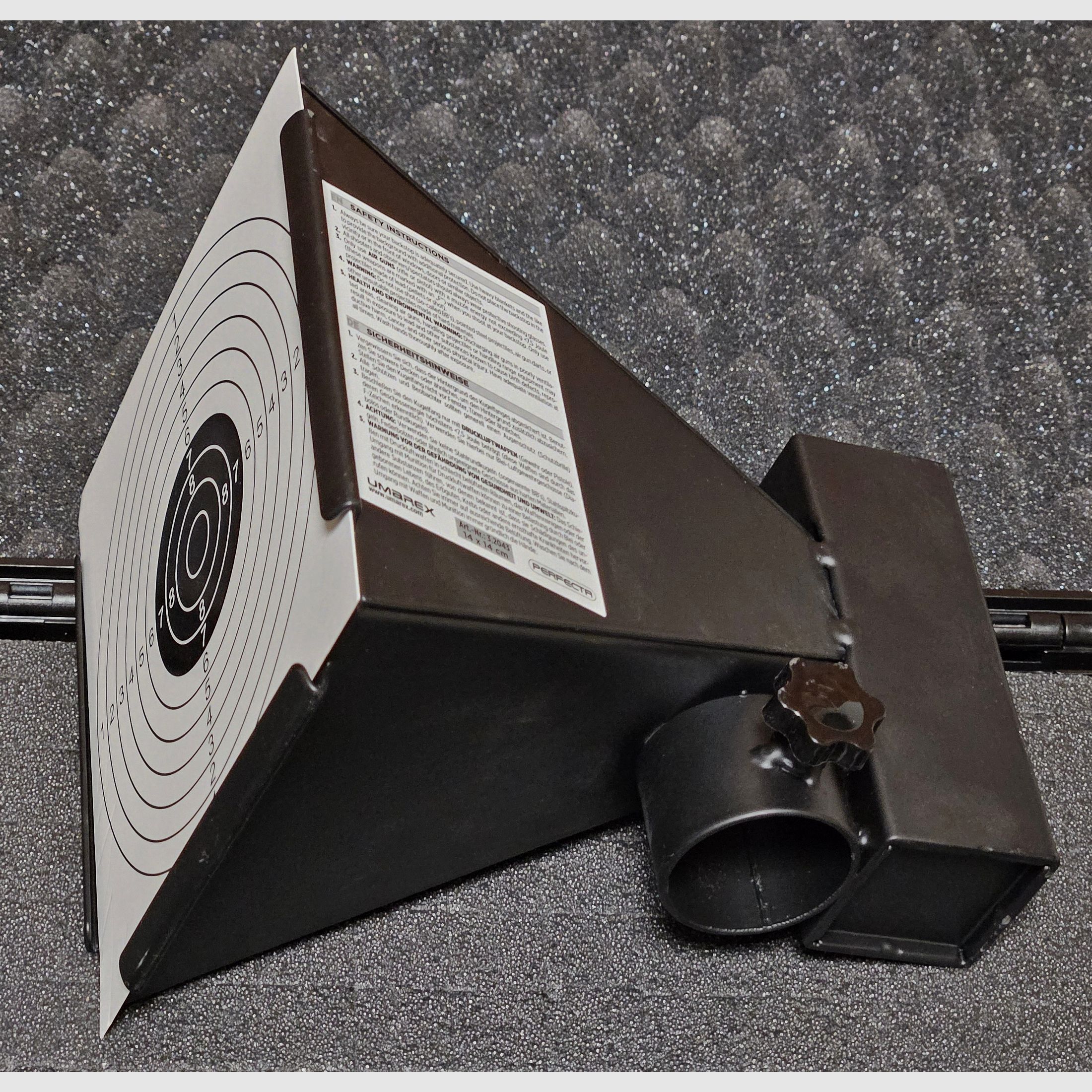 Air rifle AEA HPMAX Mk2 incl. case, scope, moderator and other accessories