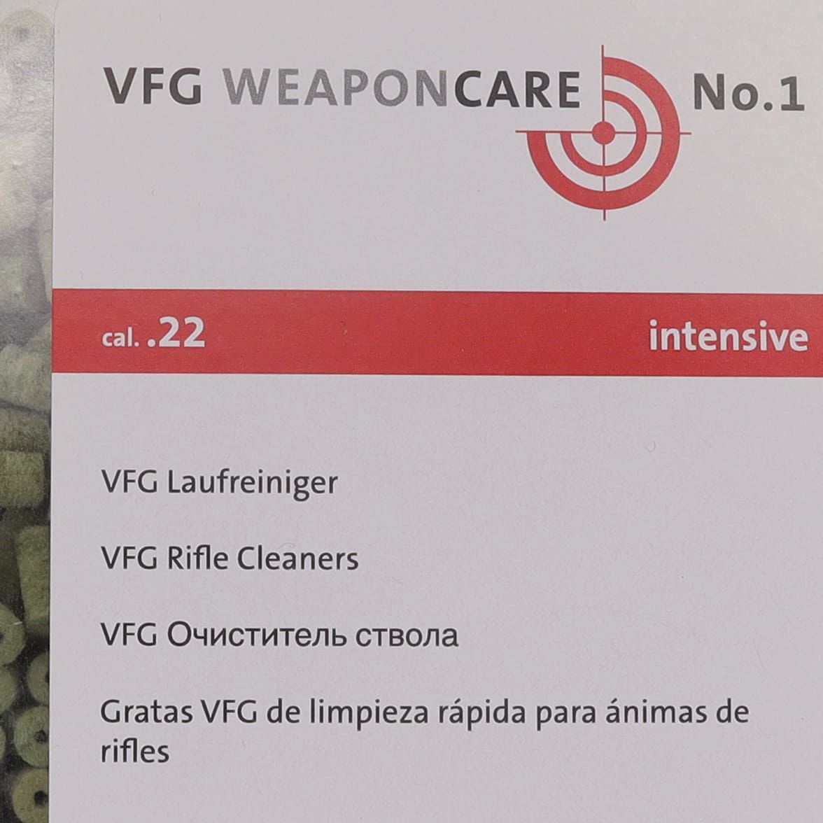 VFG Laufreiniger ''Intensive'' - .22 (80Stk.)