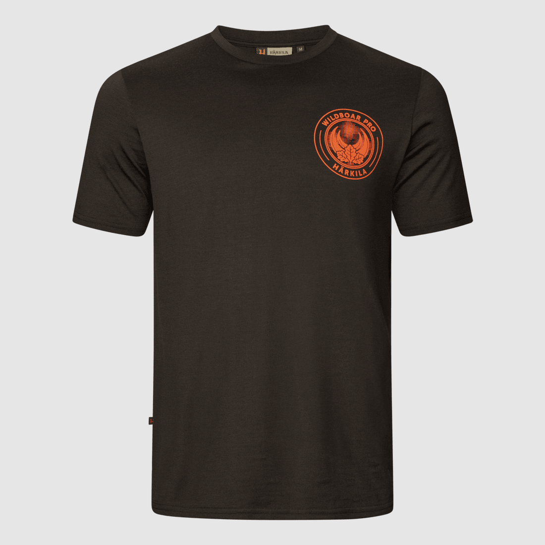 Härkila Spiel S/S T-Shirt Hombre Shadow brown wildboar 3XL