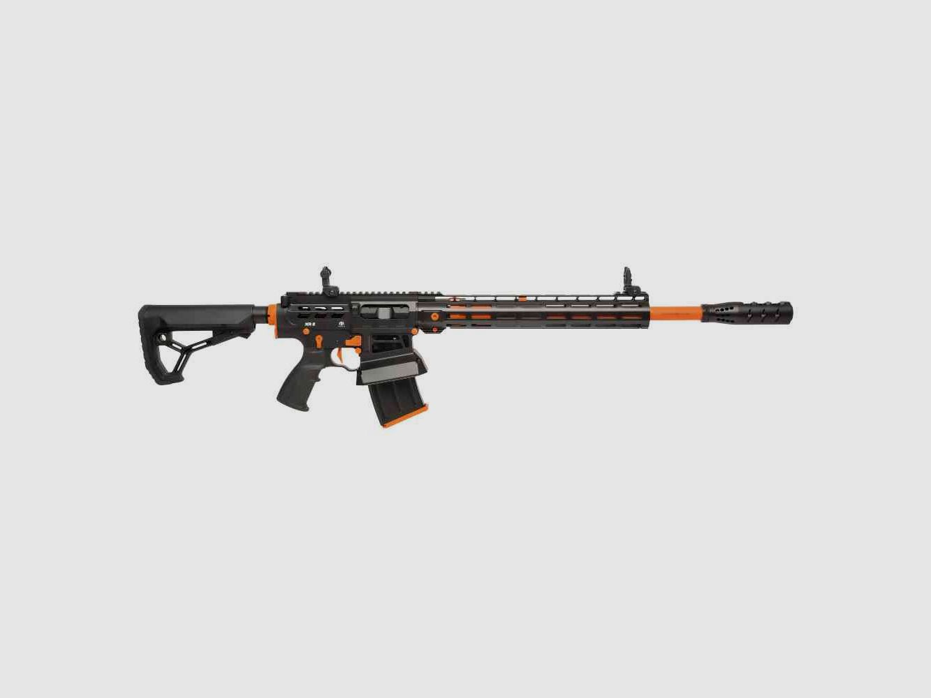 HUGLU XR-8 PRO 12/76 LL 47cm Schwarz / Orange 5 Chokes Kompensator
