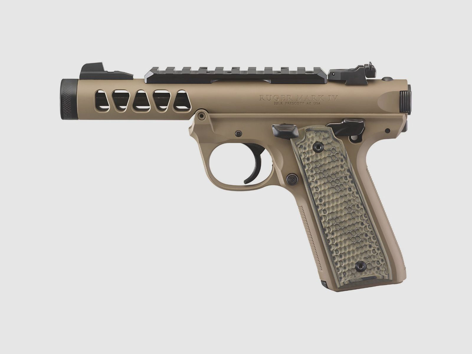 Ruger Mark IV 22/45 FDE(43920), imagen 1 de 7