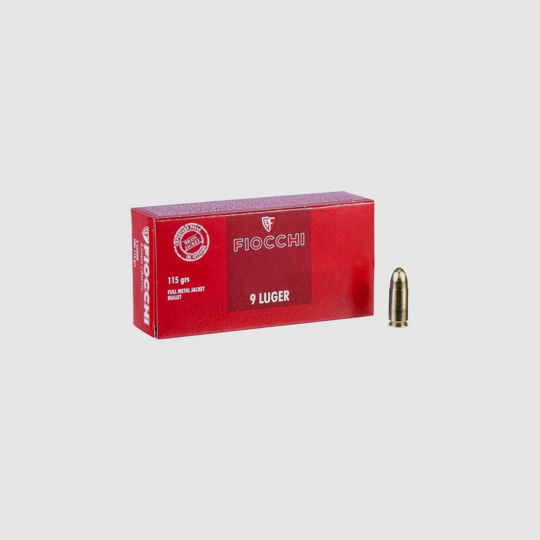 AMUNICJA BOJOWA FIOCCHI 9 PARA FMJ 7,5G/115GR