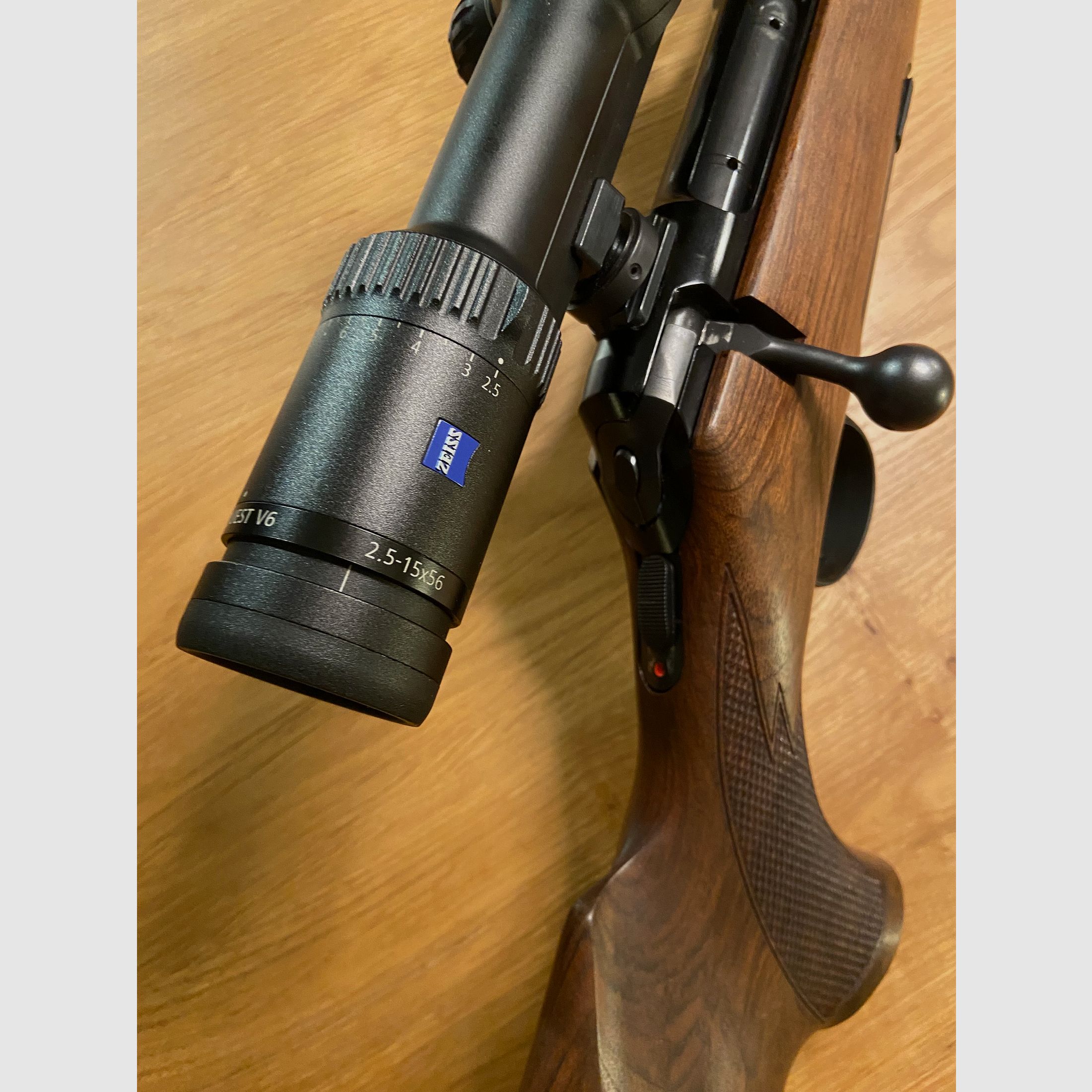 Rößler Titan 6 ripetitore con Zeiss V6 2,5-15 x 56 Rösler Titan 6, nessun Mauser, nessun Sauer, nessun Blaser