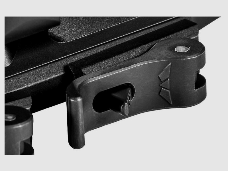 Montage Warne QD X-SKEL - monobloc 34mm Weaver Noir