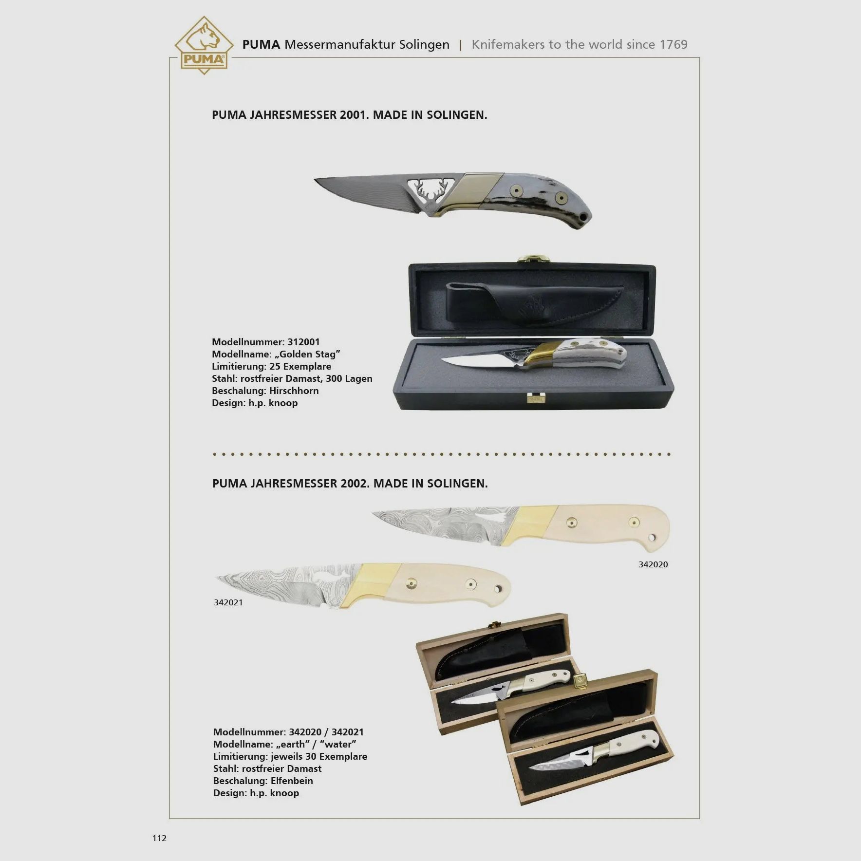 PUMA-Werk Sammlerhandbuch 2025