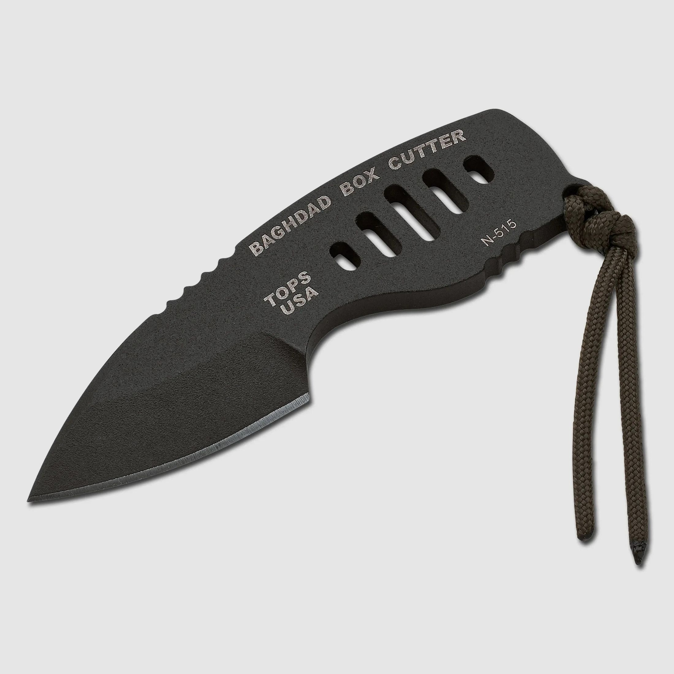 TOPS Knives TOPS Knives Messer Baghdad Box Cutter schwarz