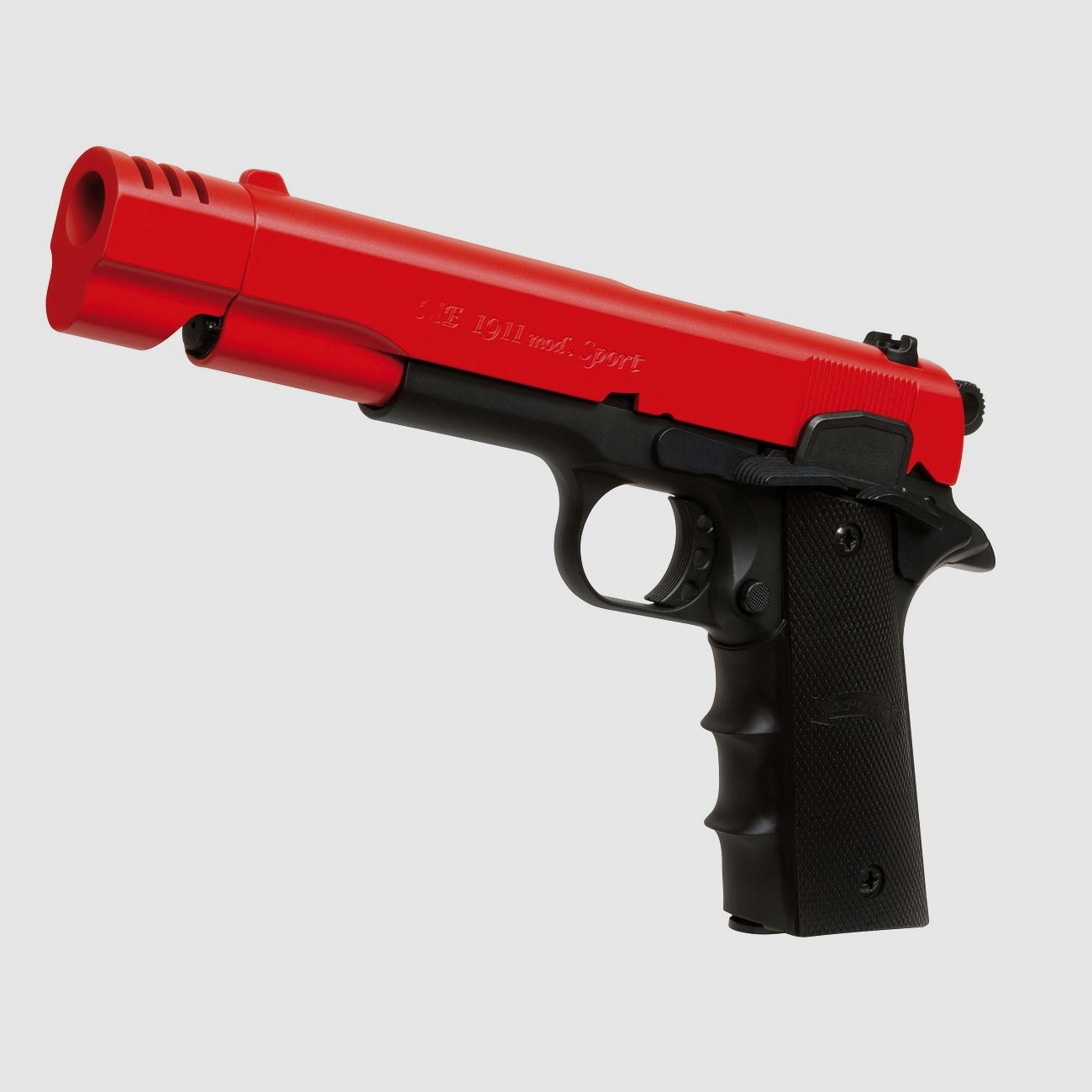 ME 1911 Model Sport, czerwono-czarny