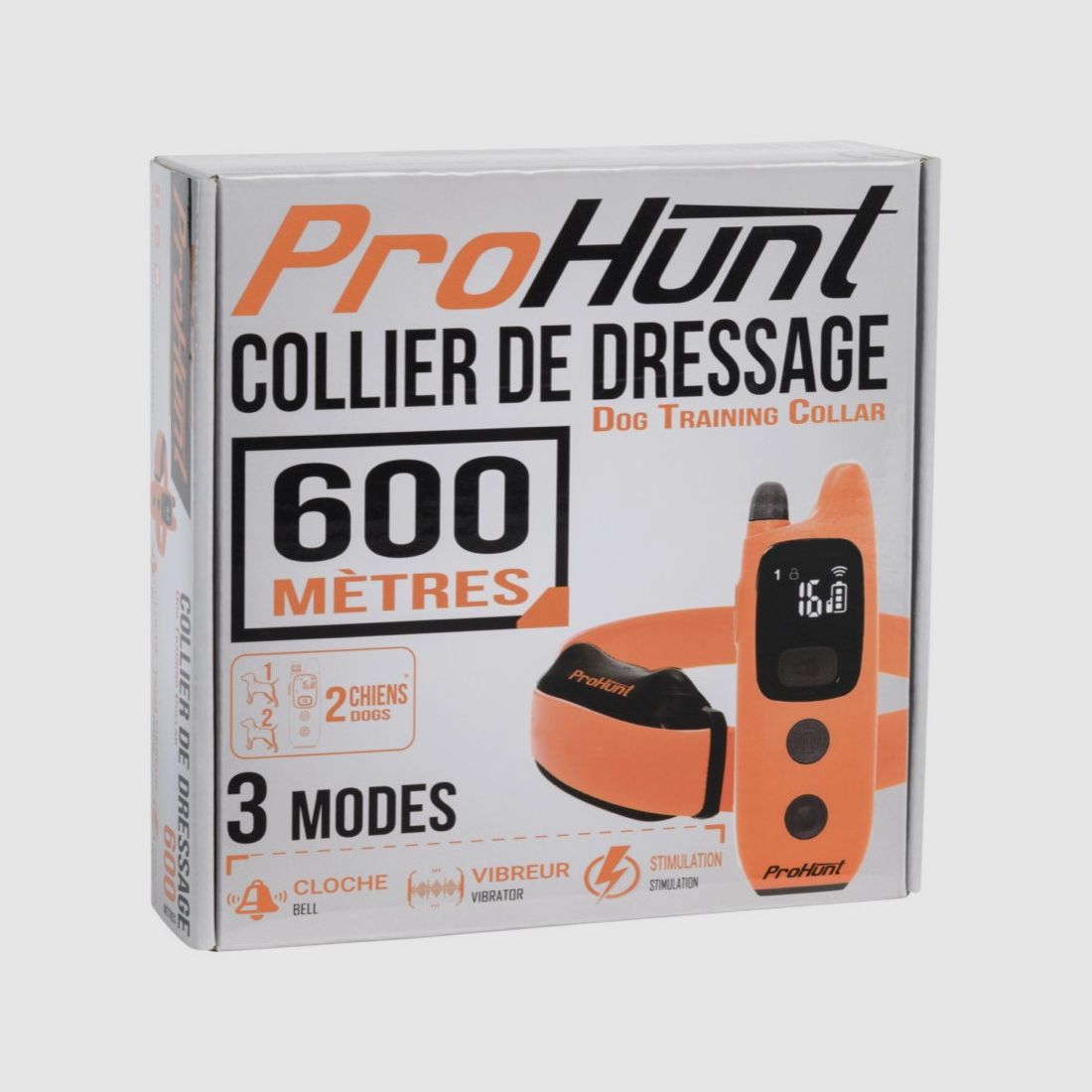 Collar de adiestramiento 600 m Pro Hunt, imagen 2 de 3