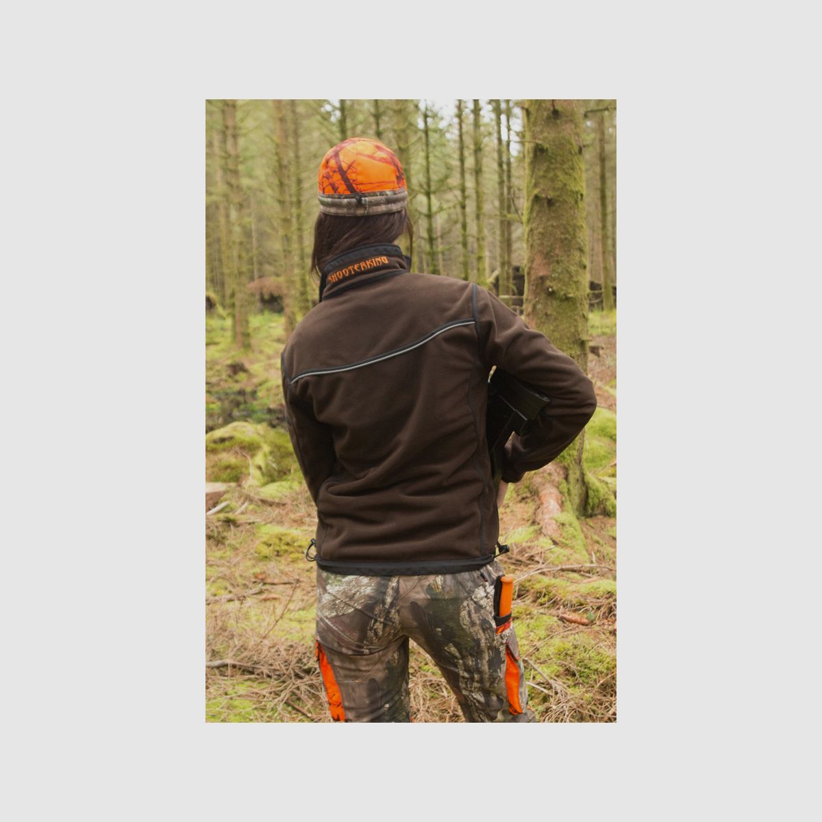SHOOTERKING Softshell Damen Jacke 2 in 1 Mossy Blaze Orange