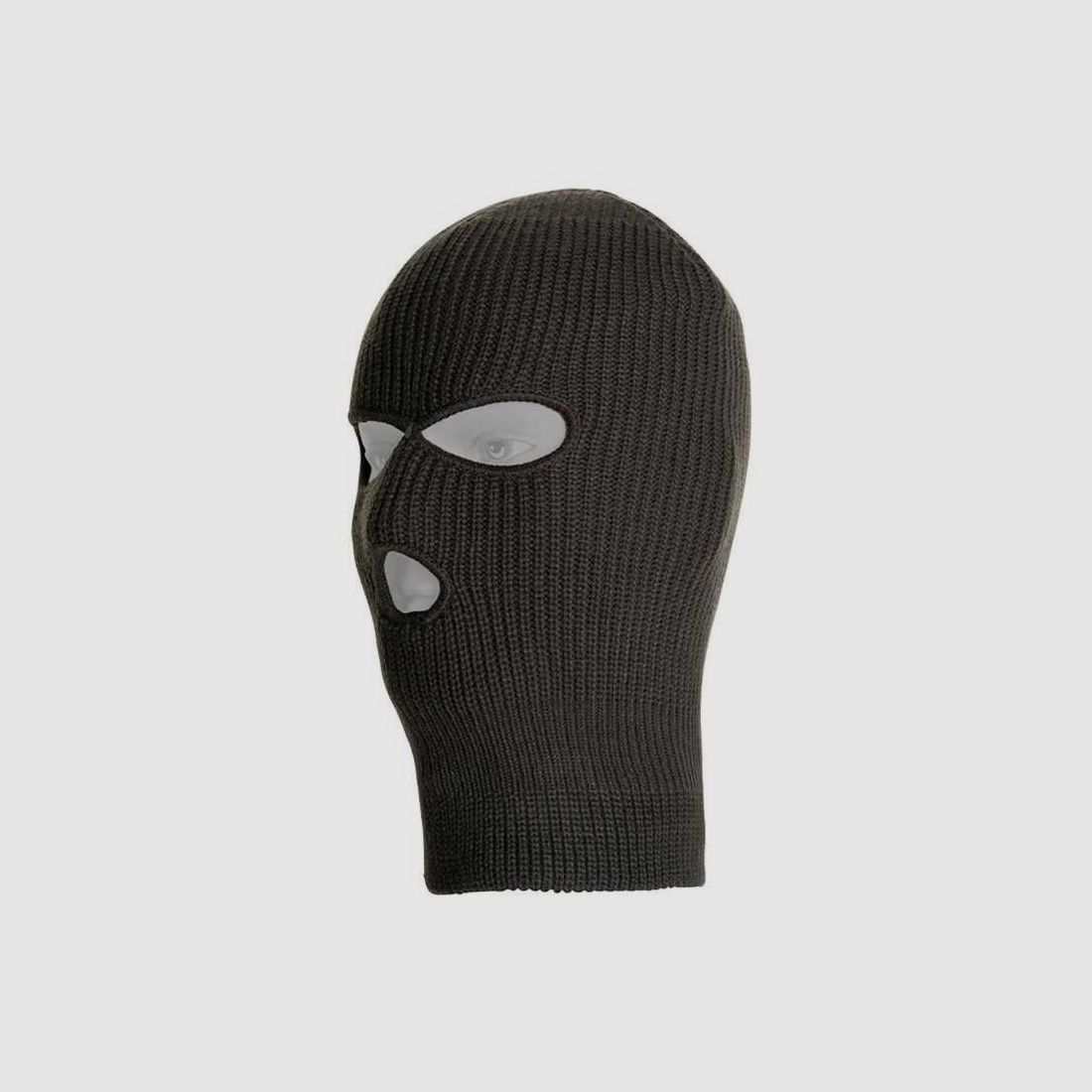 Czapka balaclava Jack Pyke z 3 otworami - Czapka czarna, zdjęcie 3 z 3