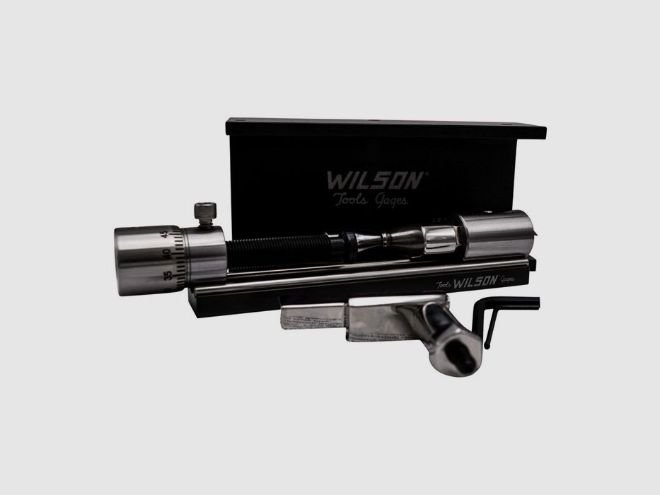 L.E. WILSON Kit case trimmer Micro-Stop 50 BMG TiN, imagen 3 de 3