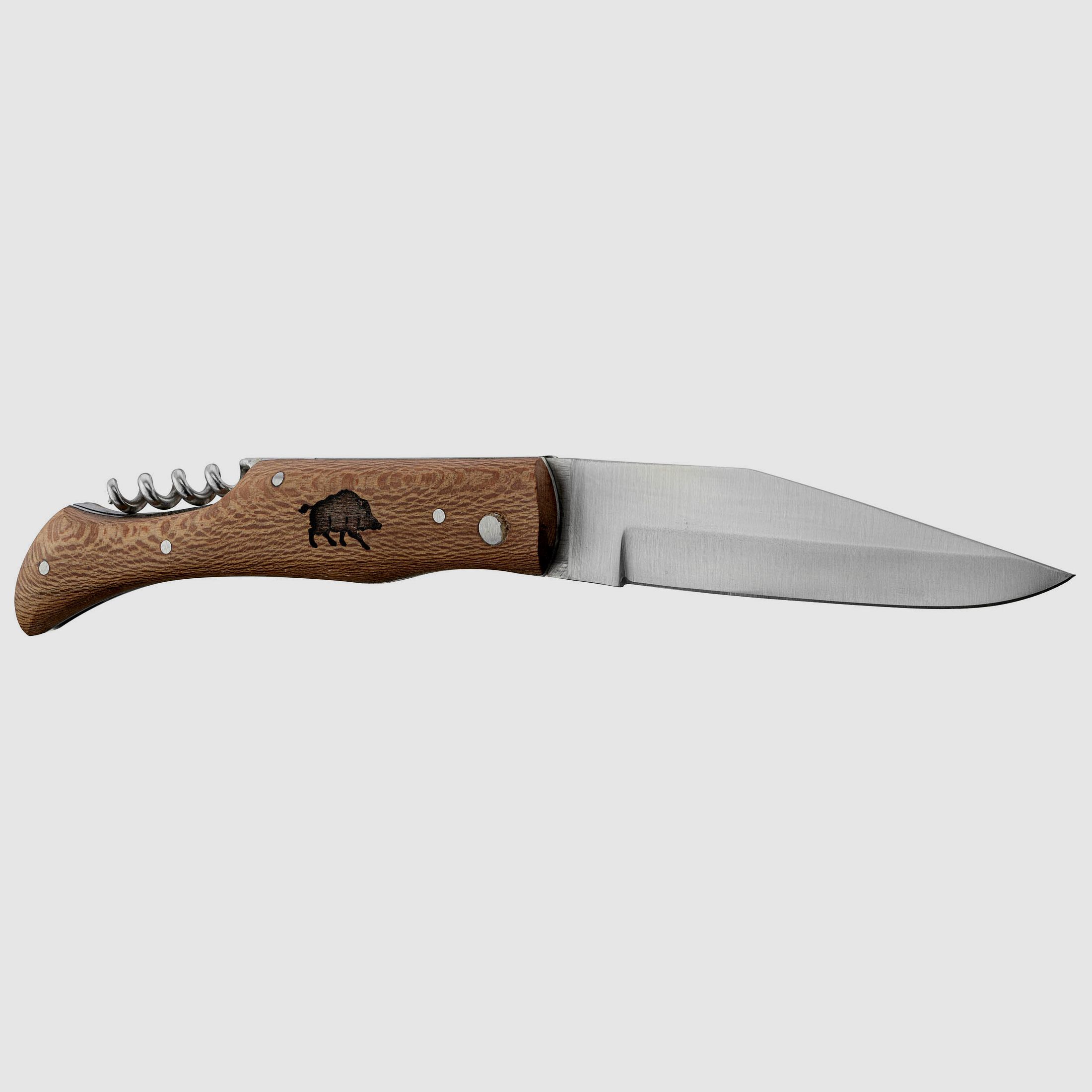Europ-Arm Taschenmesser mit Korkenzieher - Klinge 9,5 cm / 21 cm, Bild 4 von 5