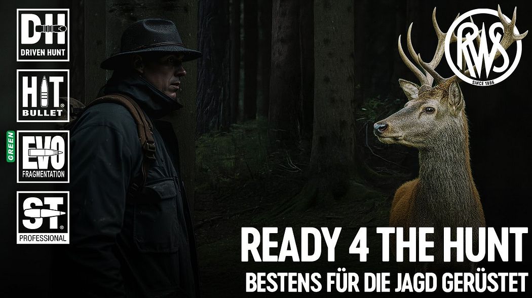 Are you ready 4 the hunt? RWS Büchsenpatronen für die moderne Jagd!