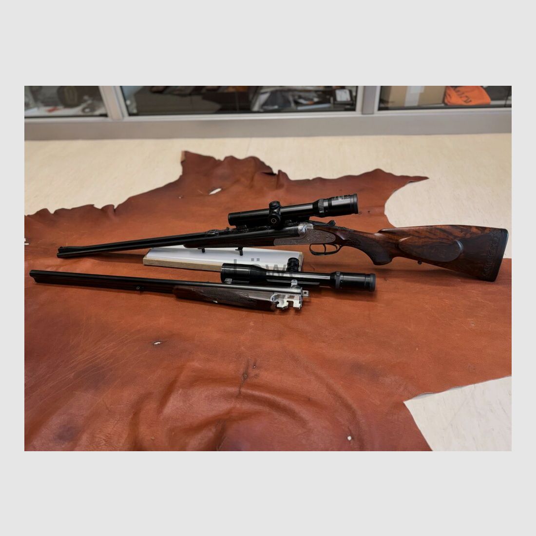 Merkel Doppelbüchse Mod. 161 Luxus