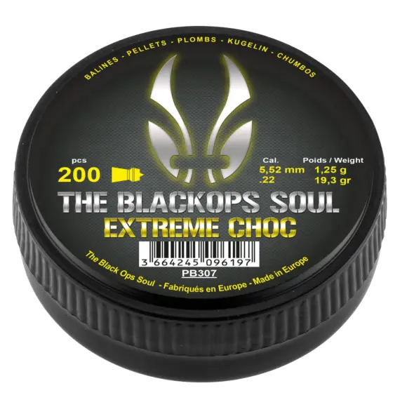 Diabolos The Black Ops Soul Extrem Choc Kaliber 5,5 MM, Bild 3 von 4